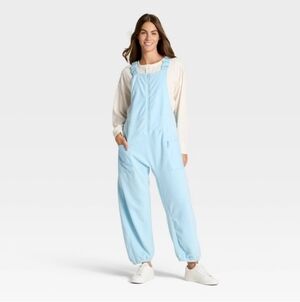 041 Joylab High Pile Fleece Overalls